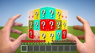 РЕАЛИСТИЧНЫЙ МАЙНКРАФТ / ТОП 5 ВИДОВ ЛАКИ БЛОКА ~ REALISTIC MINECRAFT / TOP 5 KINDS OF LUCKY BLOCK