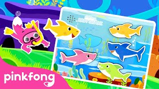 ¿Dónde está Tiburón Bebé? | Jugando al Escondite con la Familia Tiburón | Pinkfong Juguetes