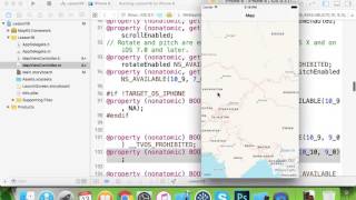 Занятие 20. MapKit, MKMapView, CLLocationManager, CLGeocoder