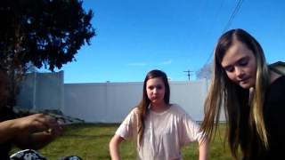 Water challenge and peeing pants!!?