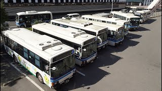 きょうのバスのある風景