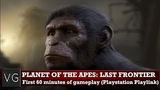 Planet of the Apes: Last Frontier (PS4 Playlink) - first 60 minutes of gameplay. No commentary.