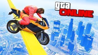 ГРАЙНД НА ТОНКОЙ ШТАНГЕ! АЗИАТСКИЙ МОТОПАРКУР! - ГОНКИ GTA 5 ONLINE ( ГТА 5 ГОНКИ )