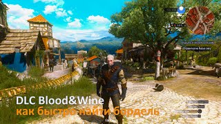 Где найти бордель - Witcher 3 Blood and Wine