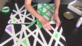 DIY Painted Wall Art