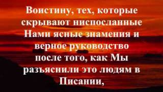 Сура Аль Бакара Корова аяты 153 163