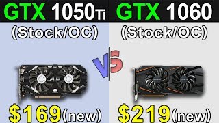 GTX 1050 Ti (4GB) Vs. GTX 1060 (3GB) | Stock and Overclock | New Games Benchmarks