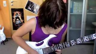 Yasi playing Tender Surrender by Steve Vai