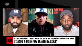 Canelo Predicts Anthony Joshua vs. Tyson Fury