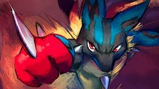 Mega-Lucario speedpaint