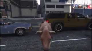 GTA 5 PC MODS - COW IN SAN ANDREAS TEST NATIVE TRAINER
