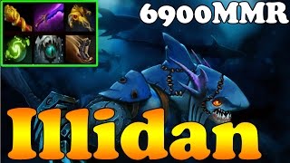 Dota 2 - Illidan 6900MMR Plays Slark vol 3 - 6000MMR BRACKET - Ranked Match Gameplay