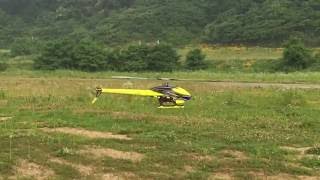 Goblin700 Competition The first flight (1)    ALIGN 850mx 490kv