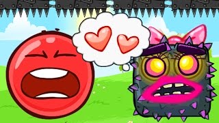 НОВЫЙ КРАСНЫЙ ШАРИК 4 - ПОДЗЕМНЫЕ ХОДЫ мультик игра для детей RED BALL 4 - Volume 5 INTO THE CAVE