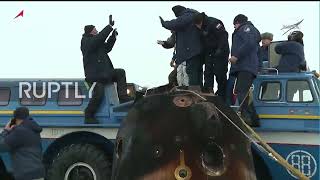 Kazakhstan: Soyuz MS-20 crew returns to Earth from ISS