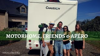 Ep.1 Hitchhiking Journey - Motorhome, friends & Apéro - Subtitle ENG