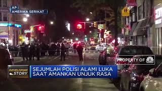 Polisi Mengalami Luka Tembak! Saat Pengamanan Unjuk Rasa George Floyd