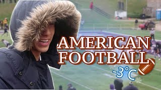 ฝ่าอากาศ -3ºC เพื่อไปดู AMERICAN FOOTBALL! | KAYAVINE