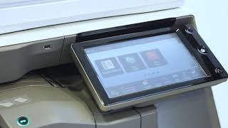 Sharp MFP Status Communication Bar LED lights