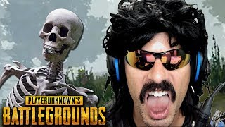 DrDisRespect's SPOOKY GAME of Battlegrounds with Ninja!