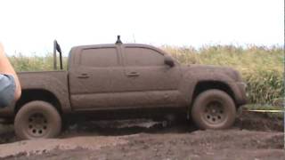 Offroading Black Tacoma 4/10/11