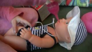 Показываем свои покупки, купили куклу BABY BORN  и мусоровоз, кучу сладостей, вместо ОБЫЧНОЙ ЕДЫ.