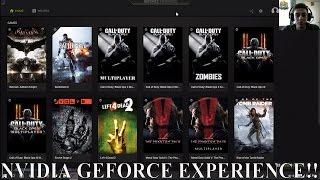 NEW Nvidia Geforce Experience Update!!!!!! Review (2016)