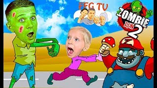 Мальчик УБЕГАЕТ от ЗОМБИ как Subway Surfers мы превратились в МУТАНТА детский летсплей от FFGTV