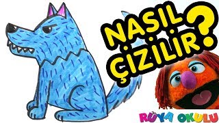Kurt Nasıl Çizilir? - ? - Çocuklar İçin Resim Çizme - RÜYA OKULU