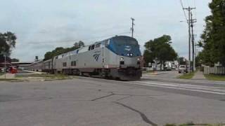 Amtrak #8 Arriving-Departing La Crosse Wisconsin