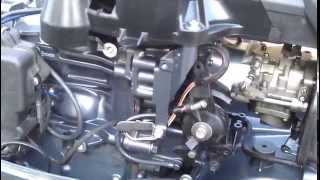Запуск мотора Yamaha 40 XWS
