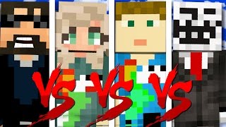 I HAVE NO FRIENDS CHALLENGE | Minecraft Bed Wars 1v1v1v1