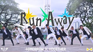 [KPOP IN PUBLIC COLLABORATION] TXT(투모로우바이투게더 ) - 'RUN AWAY' Dance Cover by DXD and ALPHA PHILIPPINES