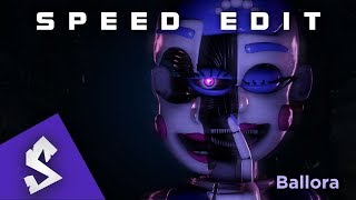 [FNAF SPEED ART] Ballora - [SFM]
