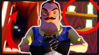 GLOWING GUN PUZZLE & RED KEY NIGHTMARE! | Hello Neighbor Beta 3
