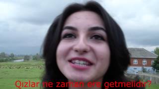 Qizlar ne zaman ere getmelidir? vox pob Ishiq GH
