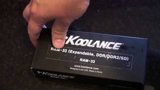 KOOLANCE RAM 33 EXPANDABLE  DDR  DDR2 SD  MEMMORY WATER LIQUID COOLERS