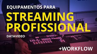 Como fazer vídeo streaming profissional - Soluções Datavideo