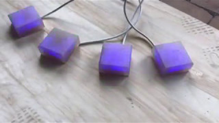 Светящаяся тротуарная плитка