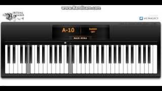 Intro, The xx - Virtual Piano