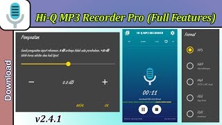 Hi-Q MP3 Recorder Pro (Perekam Suara di Android) | Download