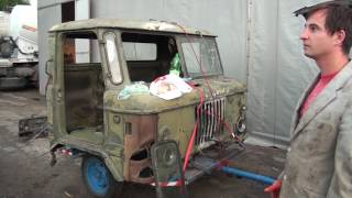 off-road 4x4 ГАЗ 66 новый трос и старая помпа с вискомуфтой