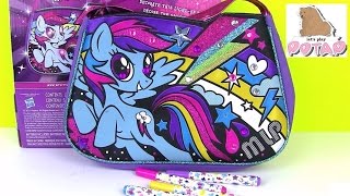 Май Литл Пони Игрушки. Светящаяся Сумочка Рейнбоу Деш!!! MLP. Своими Руками! Игрушки для Девочеки