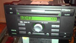 Help ford cd6000 unlock