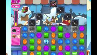 Candy Crush Saga Level 2173 solved - NO BOOSTERS !