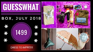 Guesswhat Box July 2018 |Branded Clothing & Skincare |Dress to Impress Edition |Unboxing and Review