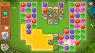Gardenscapes level 218