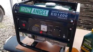 Инструкция для мамы, как запустить генератор Iron Angel.