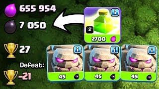 DOES THIS ACTUALLY WORK!? - Clash Of Clans - TRIPLE GOLEM STRAT!