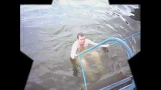 Плаванье на воде.Задом на перёд